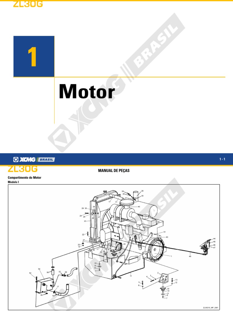 Manual de Peças ZL30G | PDF | Pistão | Parafuso