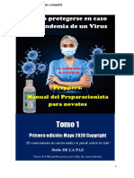 Supervivencia Contre El COVID-19 Nuevas Pautas A Tomar para Protegerse en Caso de Pandemia Stelio de LA PAZ