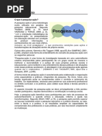 ATC 1 - PESQUISA AÇÃO