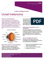 Patient information on uveal melanoma diagnosis and treatment options