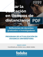 Molina Derteano (2020) La virtualización en la docencia universitaria REV