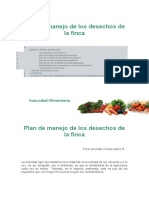 Plan de Manejo de Los Desechos de La Finca Frainer