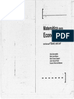 Matemática para Economistas by Alicia Bernardello, María José Bianco, María Teresa Casparri, Javier García Fronti, Susana Olivera de Marzana