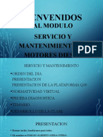 DESARROLLO DE LA CLASE SERVICIO Y MANTENIMIENTO SABADO 8 DE AGOSTO (Autoguardado)