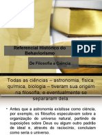 Referencial Histórico Do Behaviorismo