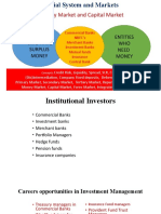 Financial System and Markets
