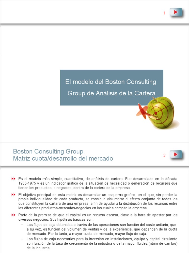 Matriz Bcg-Ge-Mpc | PDF | Producto (Negocio) | Mercado (economía)