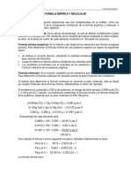 11.-Fórmula Empírica, Molecular, Isomería