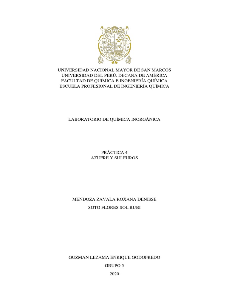 Azufre y Sulfuros: Propiedades y Reacciones | PDF | Ácido sulfúrico ...