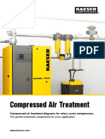 Compressed Air Treatment Diagrams For Rotary Screw Compressors