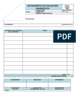 Instrumento de Evaluación Diagnòstica: Elaborado Revisado Aprobado