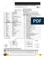 88A-200 SERIES: Carbon Steel ASME Class 150 Flanged Full Port Ball Valve - 1/2" Through 1"