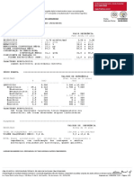 Resultados de exames clínicos