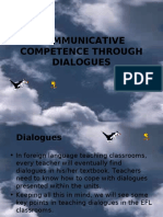 Communicative competence through dialogues
