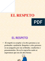 El Respeto Diapositiva Completa