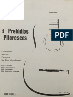 4 Prelúdios Pitorescos Isaías Sávio para Violão