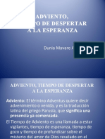 1 Adviento, Tiempo de Despertar A La Esperanza