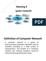 Computer Network Meeting 9