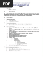 Watertown City School District Board of Education Agenda Aug. 18, 2020