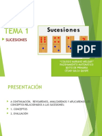 Tema 1 - Sucesiones - 6° Prim