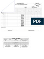 Formato Cronograma de Mantenimiento de Equipos