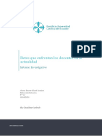 Informe Nuevos Retos Docentes PDF