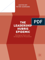 Management Failure and Derailment-The Leadership Hubris Epidemic-Furnham 18