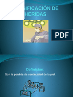 Clasificacion de Heridas