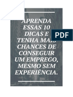 Aprender Como Arrumar Um Bom Emprego