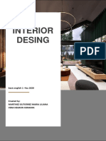 Interior Desing: Basic English 1 - Fau 2020
