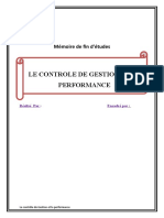 PFE Final Controle de Gestion Et Performance