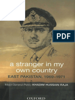 A Stranger in My Own Country East Pakistan, 1969-71 - Khadim Hussain Raja