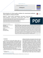 Determination of Critical Quality Attributes For Monoclonal Antibodies