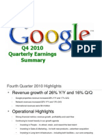 Google Earnings Slides 2010Q4 