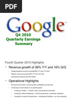 Google Earnings Slides 2010Q4 