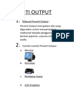 Peranti Input Dan Output