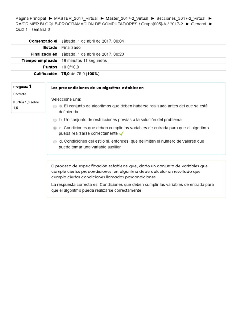 Evaluación de Algoritmos y Java | PDF | Lenguaje de programación ...