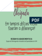 Verde Vermelho Formatura Agradecimento Cartão PDF