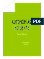 Autonomías Indígenas