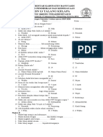 SOAL UAS Kelas 2 Tahun 2019-2020