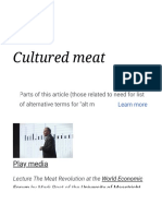 Cultured Meat - Wikipedia