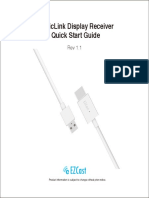 Magiclink Display Receiver Quick Start Guide: Product Information Is Subject To Change Without Prior Notice