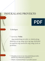 Panukalang Proyekto