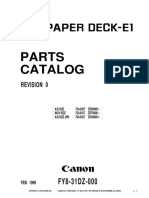 CLC PAPER DECK-E1 Parts Catalog