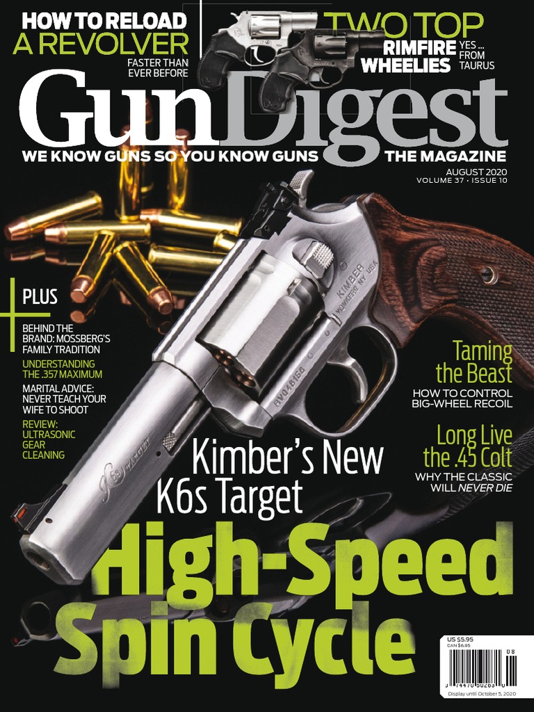 Gun Digest 2020-08.@enmagazine PDF | PDF | Revolver | Projectile