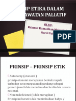 Etika Dalam Keperawatan Paliatif