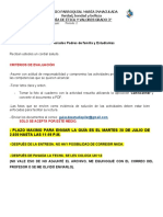 Guía de Ética y Valores 22 Semana 20 Al 24 Julio Grado Tercero