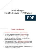 Heat Exchangers: The Effectiveness - NTU Method