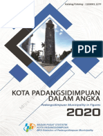 Kota Padangsidimpuan Dalam Angka 2020 PDF