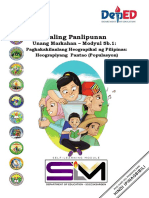 AP4 - QUARTER1 - MODULE 5b.1 - Heograpiyang Pantao (Populasyon) PDF